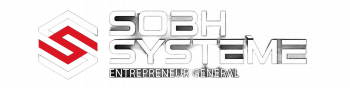 sobh systeme fondo negro letras blancas